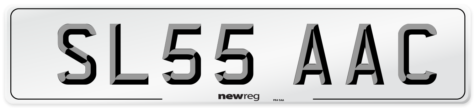 SL55 AAC Number Plate from New Reg